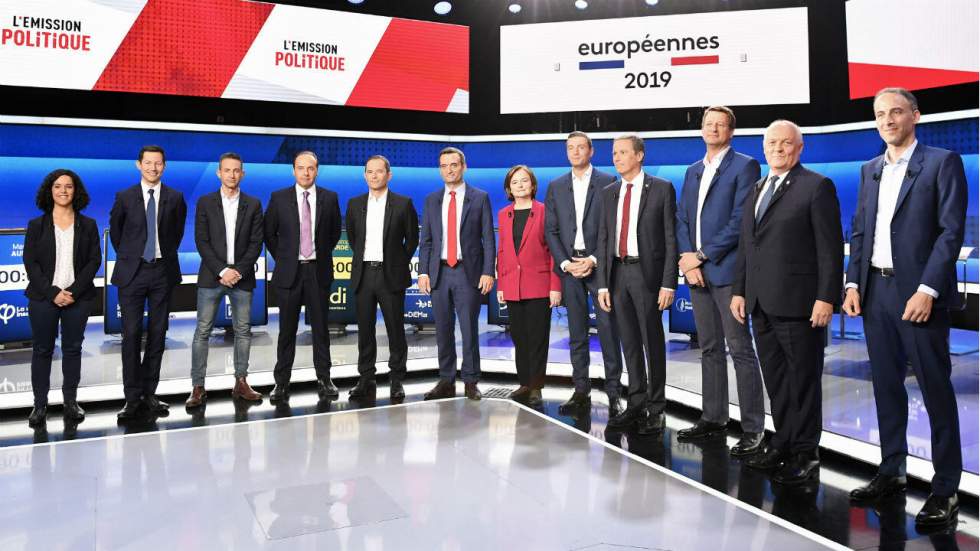 Européennes : le débat à 12 candidats tourne à la cacophonie Européennes : le débat à 12 candidats tourne à la cacophonie