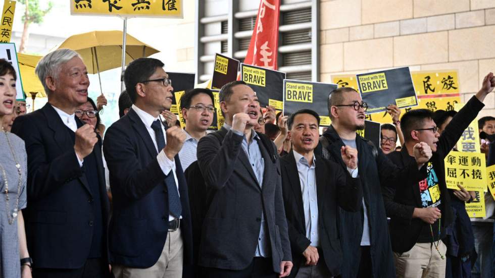 À Hong Kong, des militants du "Mouvement des parapluies" reconnus coupables