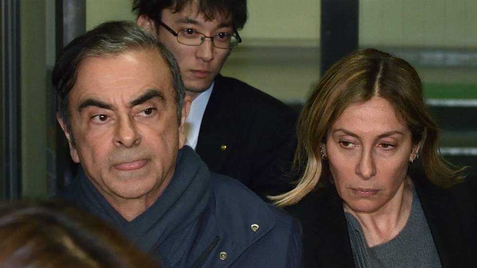 L'épouse de Carlos Ghosn de retour au Japon pour être interrogée L'épouse de Carlos Ghosn de retour au Japon pour être interrogée