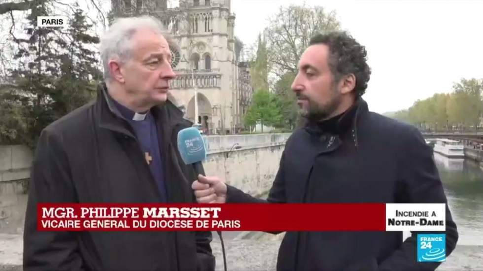 Incendie de Notre-Dame : à l'intérieur, c'est "comme un bombardement" Incendie de Notre-Dame : à l'intérieur, c'est "comme un bombardement"