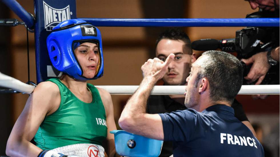 La boxeuse iranienne Sadaf Khadem reste en France par crainte d'être arrêtée en Iran