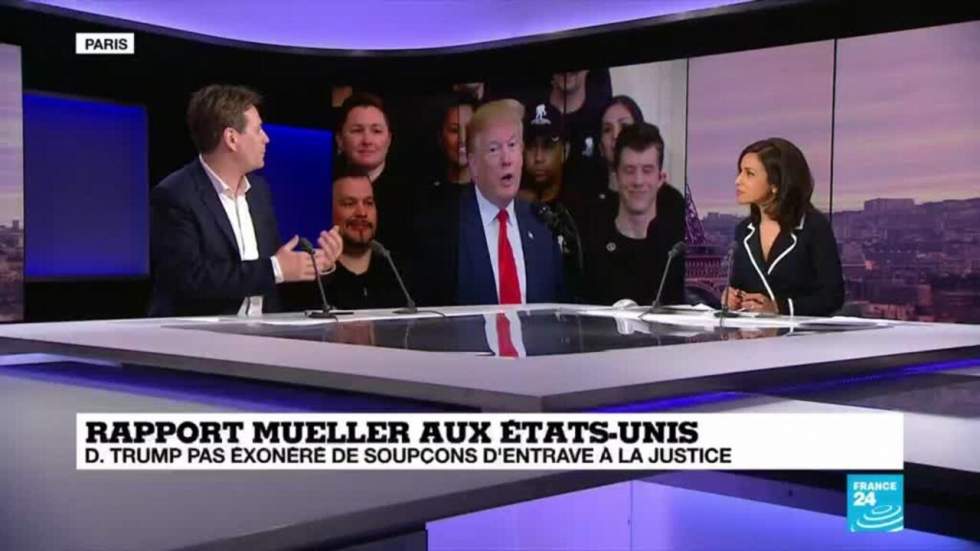 Le rapport Mueller ne permet pas de blanchir Donald Trump des soupçons d'entrave à la justice