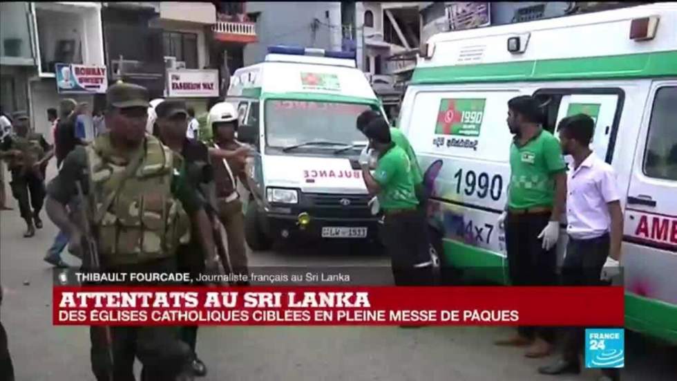 Au Sri Lanka, plus de 200 morts dans des explosions visant des églises et des hôtels