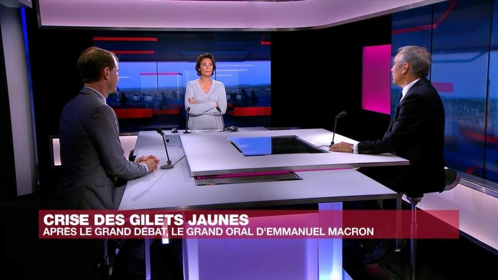 Gilets jaunes : après le grand débat, le grand oral d'Emmanuel Macron Gilets jaunes : après le grand débat, le grand oral d'Emmanuel Macron
