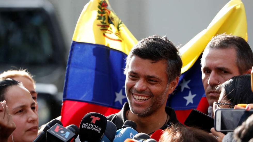 Au Venezuela, l’opposition devient bicéphale avec la libération de Leopoldo Lopez