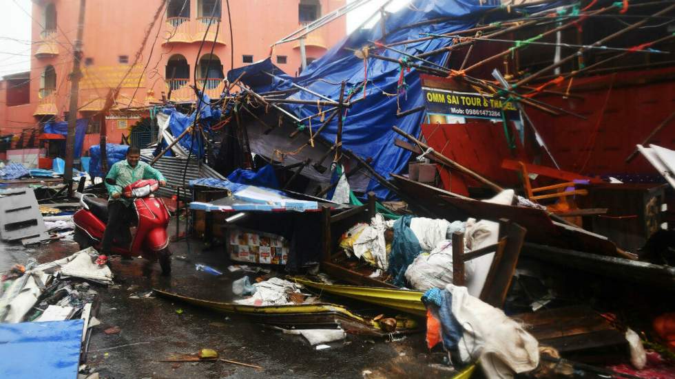 Le cyclone Fani balaye l'Inde, faisant plusieurs morts Le cyclone Fani balaye l'Inde, faisant plusieurs morts