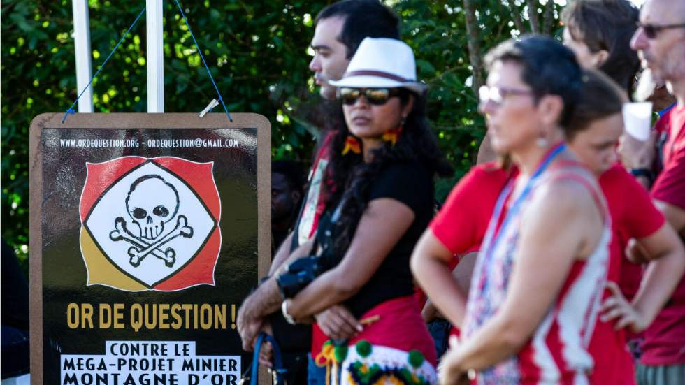 Guyane : le gouvernement enterre le projet Montagne d'or, les opposants restent sceptiques Guyane : le gouvernement enterre le projet Montagne d'or, les opposants restent sceptiques