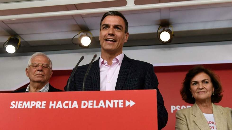 En Espagne, le socialiste Pedro Sanchez grand vainqueur des européennes