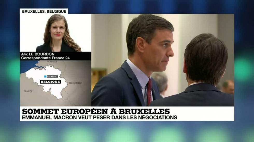 Entre Angela Merkel et Emmanuel Macron, désaccords sur le choix des dirigeants européens Entre Angela Merkel et Emmanuel Macron, désaccords sur le choix des dirigeants européens