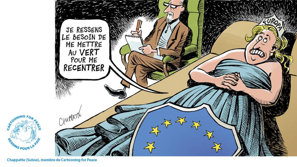 Info en dessin : l'Europe se pare de Vert