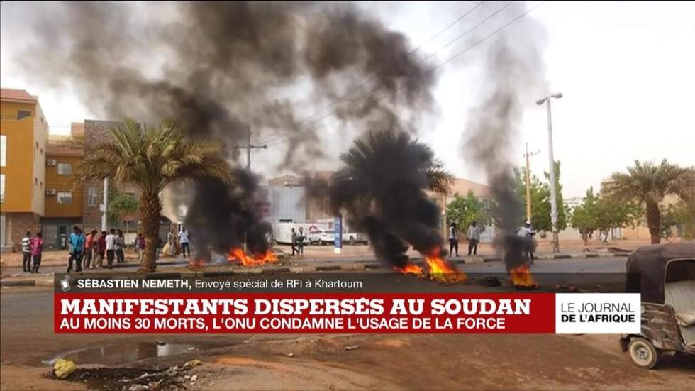 Au moins 30 morts lors de la manifestation au Soudan, l'ONU condamne l'usage de la force