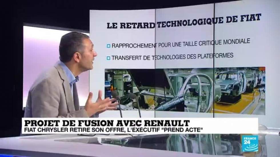 Fiat retire son offre de fusion avec Renault, Bercy "prend acte" Fiat retire son offre de fusion avec Renault, Bercy "prend acte"