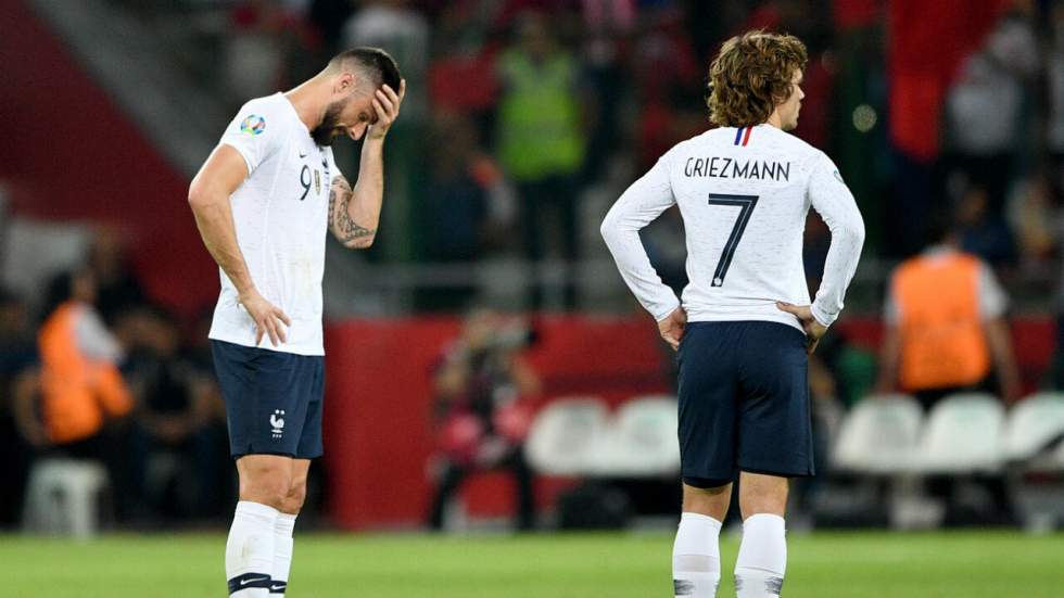 Football : la France battue par la Turquie 2-0 en match qualificatif pour l’Euro-2020