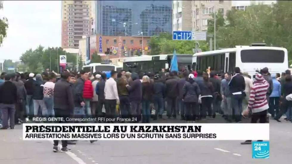 Kazakhstan : de centaines d’opposants arrêtés pendant une présidentielle historique Kazakhstan : de centaines d’opposants arrêtés pendant une présidentielle historique