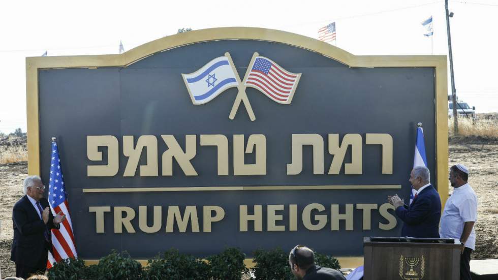 Netanyahu inaugure une colonie "Trump" dans le Golan