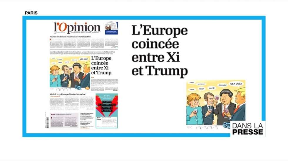 G20 : "L'Europe coincée entre Xi et Trump"