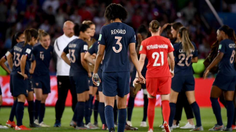 Mondial-2019 : des Bleues combatives éliminées par les Américaines