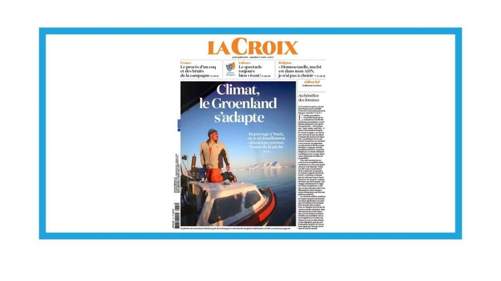 Groenland : "Le changement climatique heureux ?"