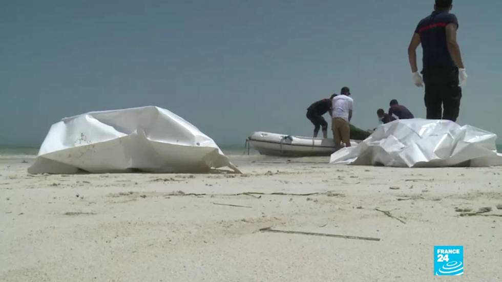 Naufrage de migrants au large de la Tunisie : "On a même des sacs mortuaires pour les bébés" Naufrage de migrants au large de la Tunisie : "On a même des sacs mortuaires pour les bébés"