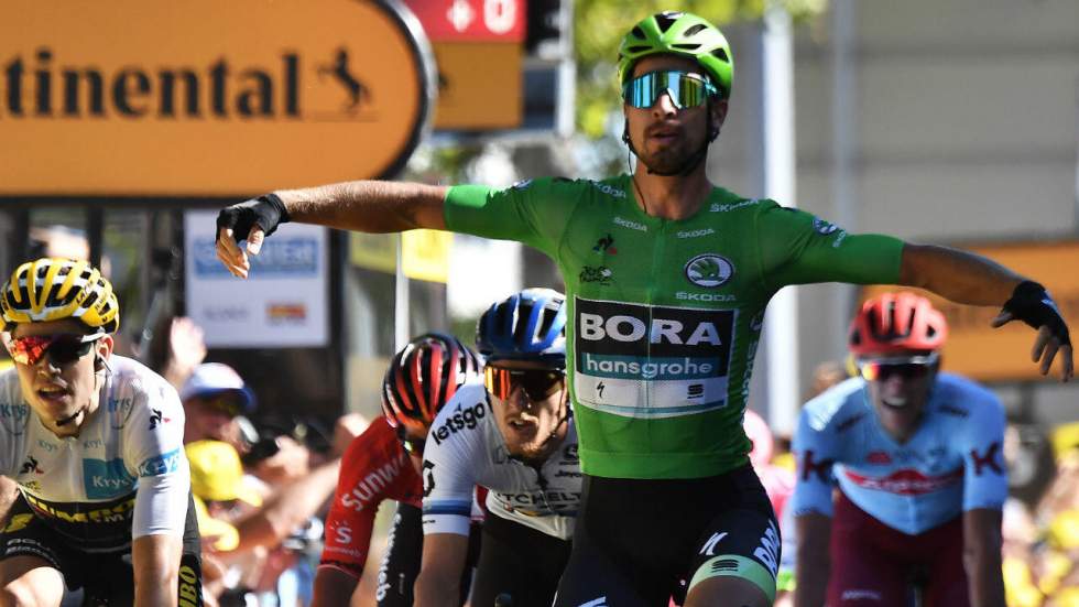 Tour de France : Sagan remporte la 5e étape, Alaphilippe toujours en jaune