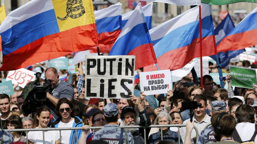 Plus de 20 000 manifestants à Moscou pour réclamer des élections locales libres