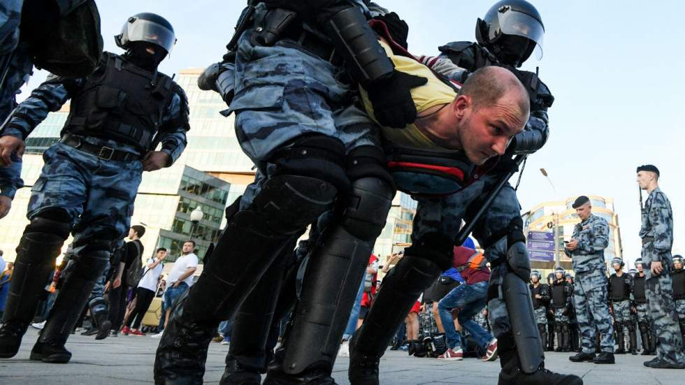 Plus de mille arrestations à Moscou lors d'une manifestation d'opposition