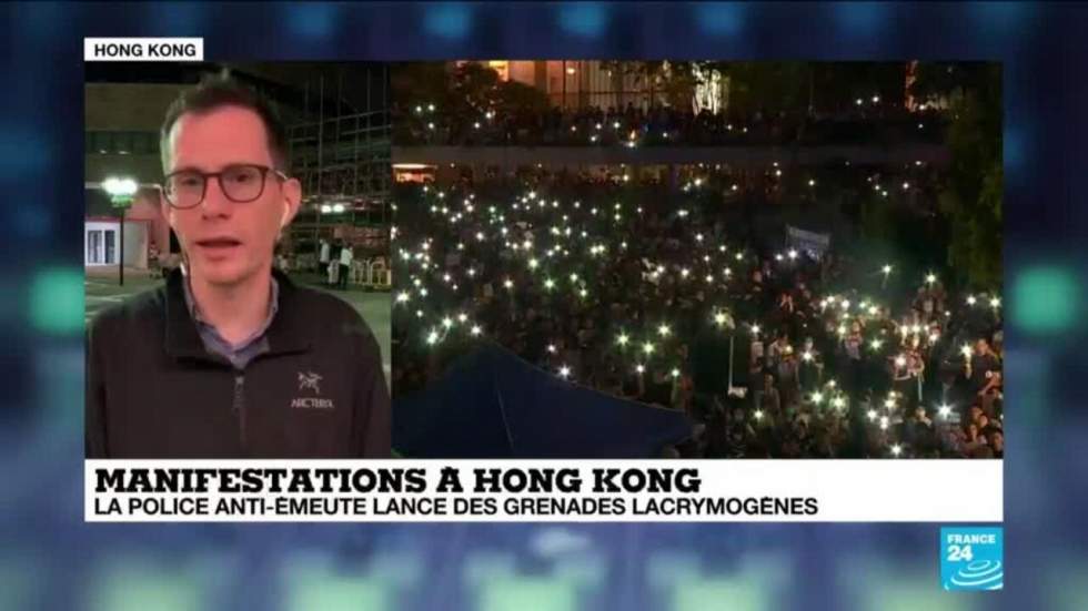 Manifestations tendues à Hong Kong malgré les mises en garde de Pékin Manifestations tendues à Hong Kong malgré les mises en garde de Pékin