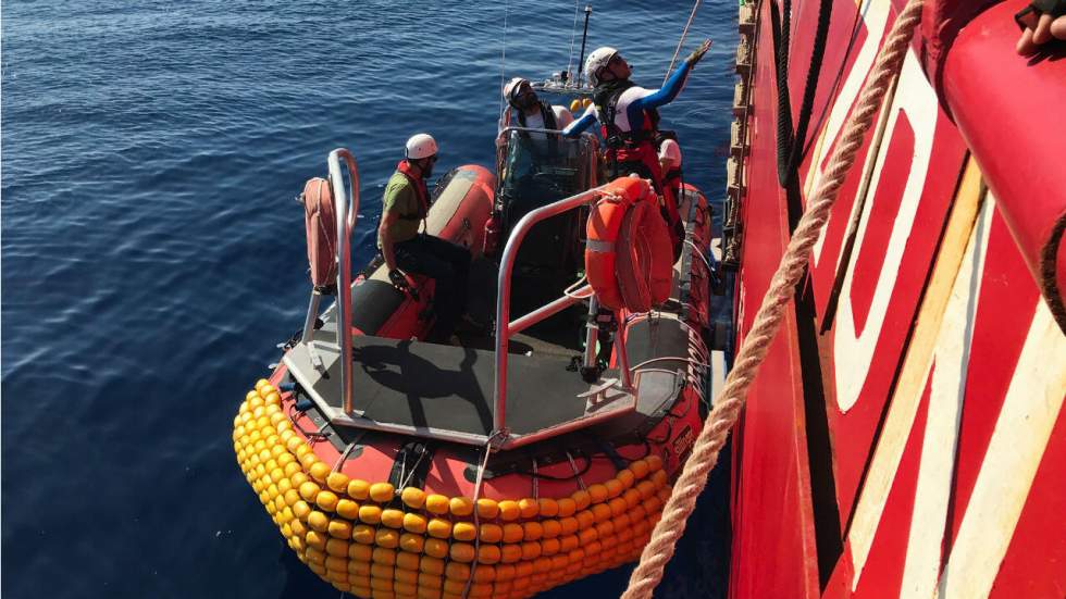 Premier sauvetage en Méditerranée pour l'Ocean Viking