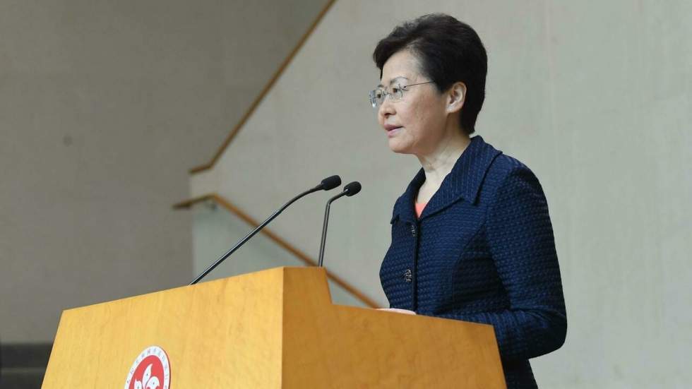 À Hong Kong, Carrie Lam salue les efforts visant à restaurer la paix