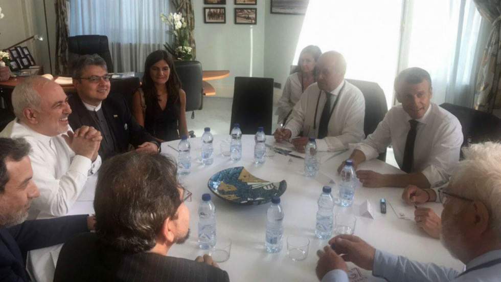 Nucléaire iranien : le G7 marqué par la visite surprise de Mohammad Javad Zarif Nucléaire iranien : le G7 marqué par la visite surprise de Mohammad Javad Zarif