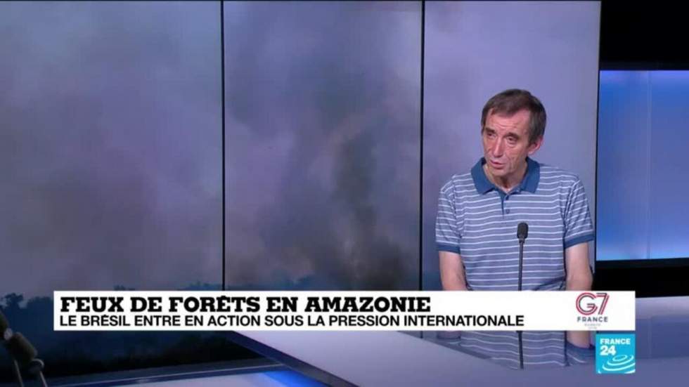 Amazonie : le Brésil n'acceptera l'aide du G7 que si Macron "retire ses insultes"