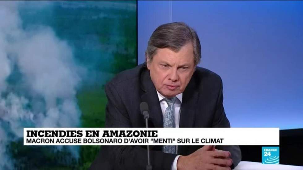 Amazonie : le Brésil n'acceptera l'aide du G7 que si Macron "retire ses insultes"