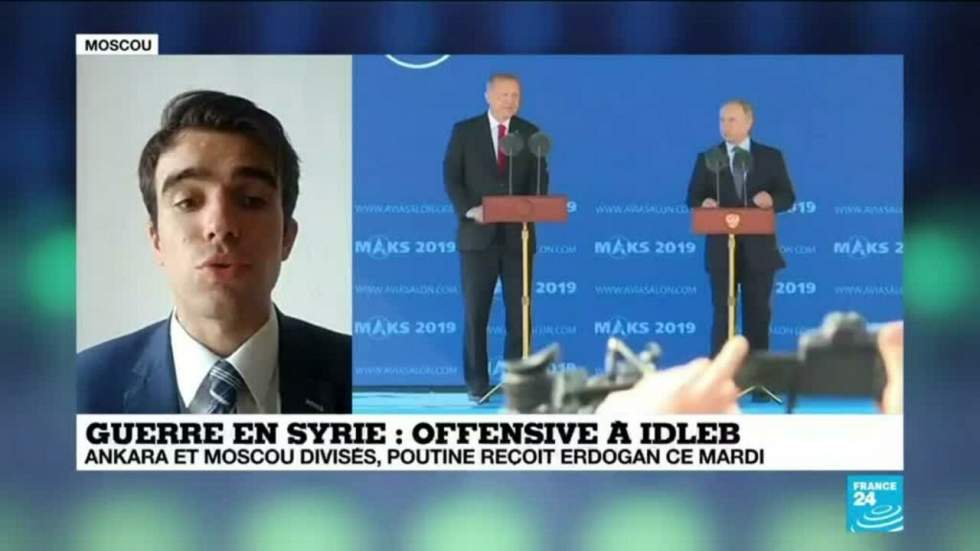 Erdogan et Poutine partagent des "graves inquiétudes" sur Idleb