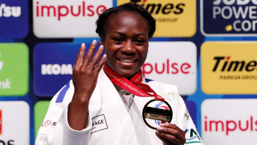 Mondiaux de judo : quatrième titre mondial pour la Française Clarisse Agbegnenou