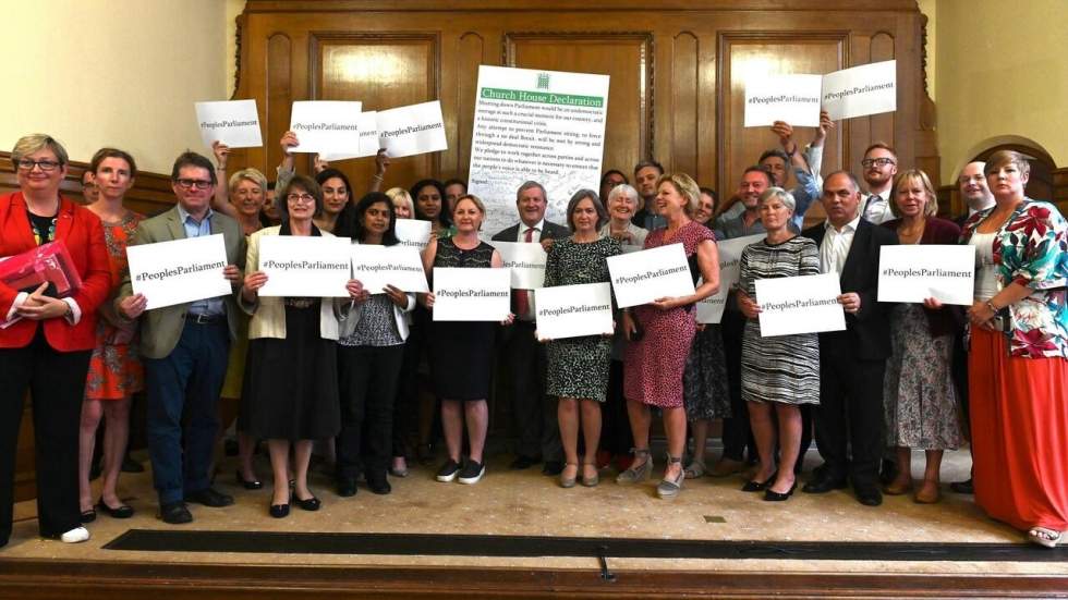 L'opposition britannique s'unit pour empêcher un Brexit sans accord L'opposition britannique s'unit pour empêcher un Brexit sans accord