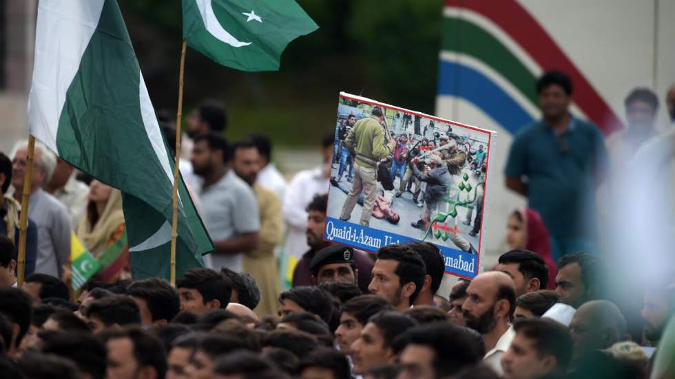 Au Pakistan, des milliers de manifestants dans les rues pour le Cachemire Au Pakistan, des milliers de manifestants dans les rues pour le Cachemire
