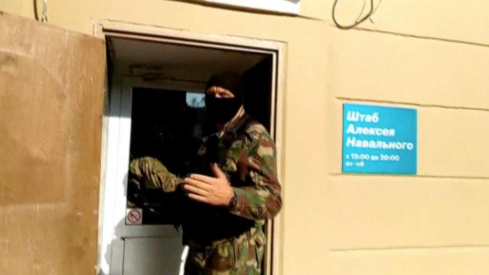 Des partisans de l'opposant Alexeï Navalny visés par des perquisitions massives Des partisans de l'opposant Alexeï Navalny visés par des perquisitions massives