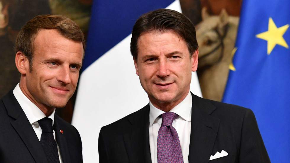 Emmanuel Macron à Rome pour tourner la page Salvini