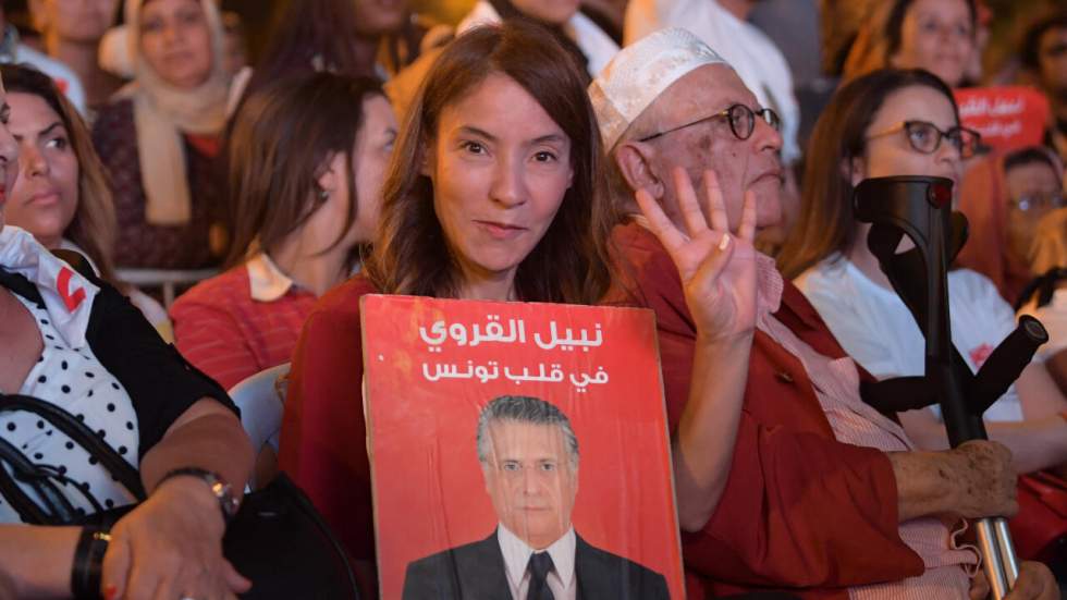 Présidentielle en Tunisie : Salwa Smaoui, en campagne pour son mari emprisonné Nabil Karoui