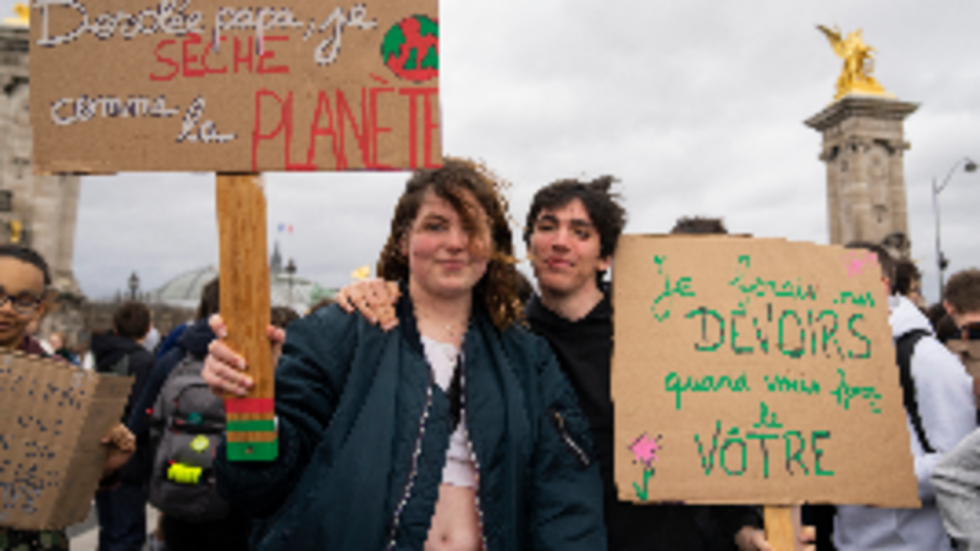 Semaine internationale pour le climat : la planète en grève