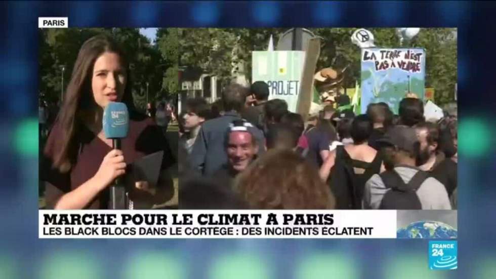 Gilets jaunes, climat, retraites : journée de manifestations tendue à Paris