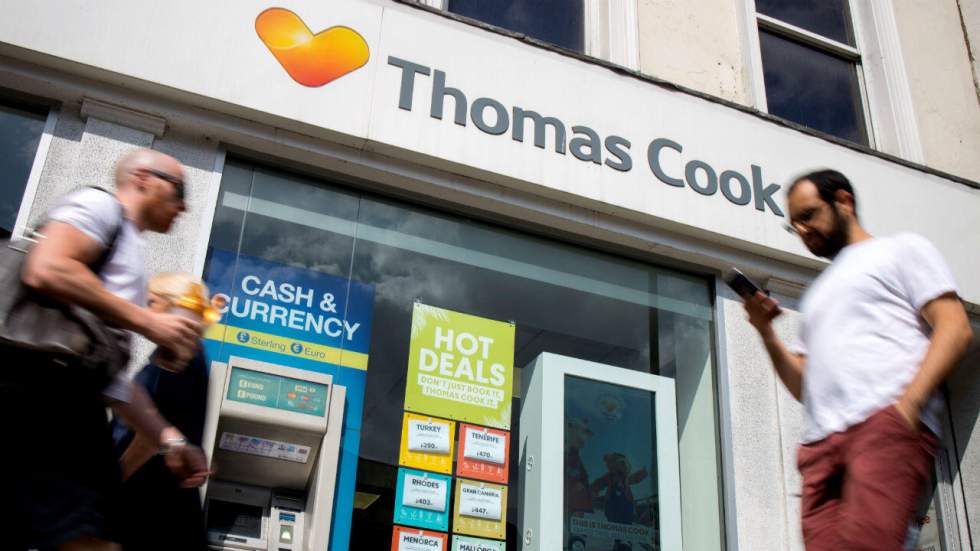 La possible faillite de Thomas Cook inquiète clients et prestataires