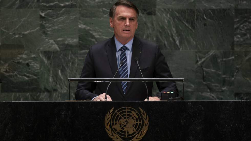 À l'ONU, Jair Bolsonaro fustige Emmanuel Macron, le chef Raoni et les médias À l'ONU, Jair Bolsonaro fustige Emmanuel Macron, le chef Raoni et les médias