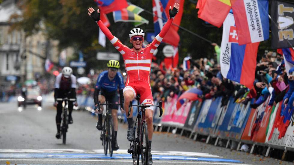 Le Danois Mads Pedersen remporte les mondiaux de cyclisme