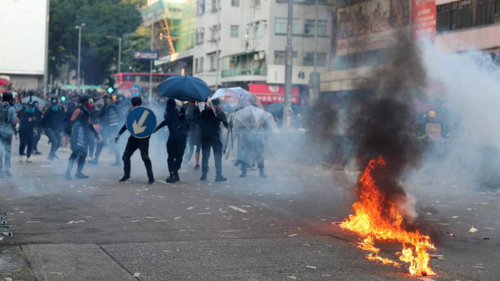 70e anniversaire de la Chine populaire : deux blessés graves à Hong Kong