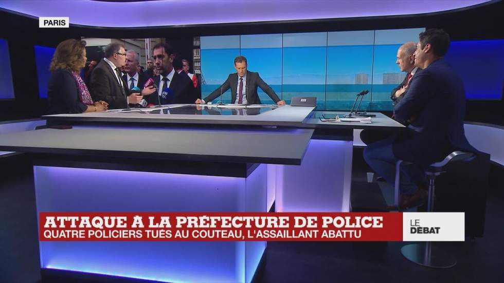 Attaque à la préfecture de police : quatre policiers tués au couteau, l'assaillant abattu Attaque à la préfecture de police : quatre policiers tués au couteau, l'assaillant abattu