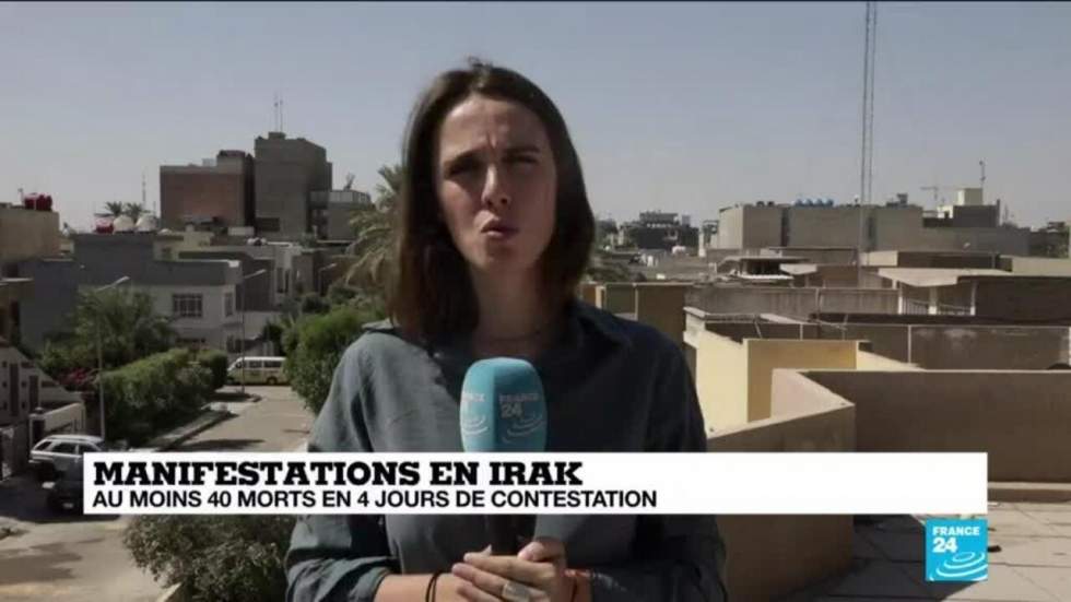 En Irak, la contestation se poursuit malgré le couvre-feu, le bilan humain s'alourdit