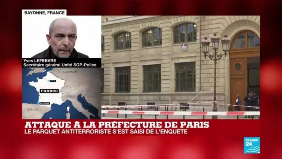 Attaque à la préfecture de police de Paris : le parquet national antiterroriste saisi