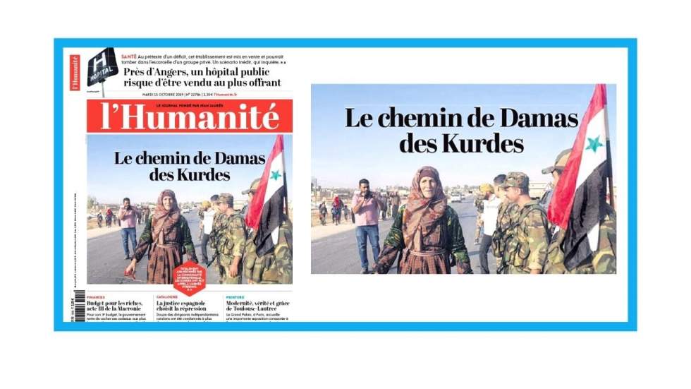 "Les Kurdes de Syrie, condamnés à prendre le chemin de Damas" "Les Kurdes de Syrie, condamnés à prendre le chemin de Damas"