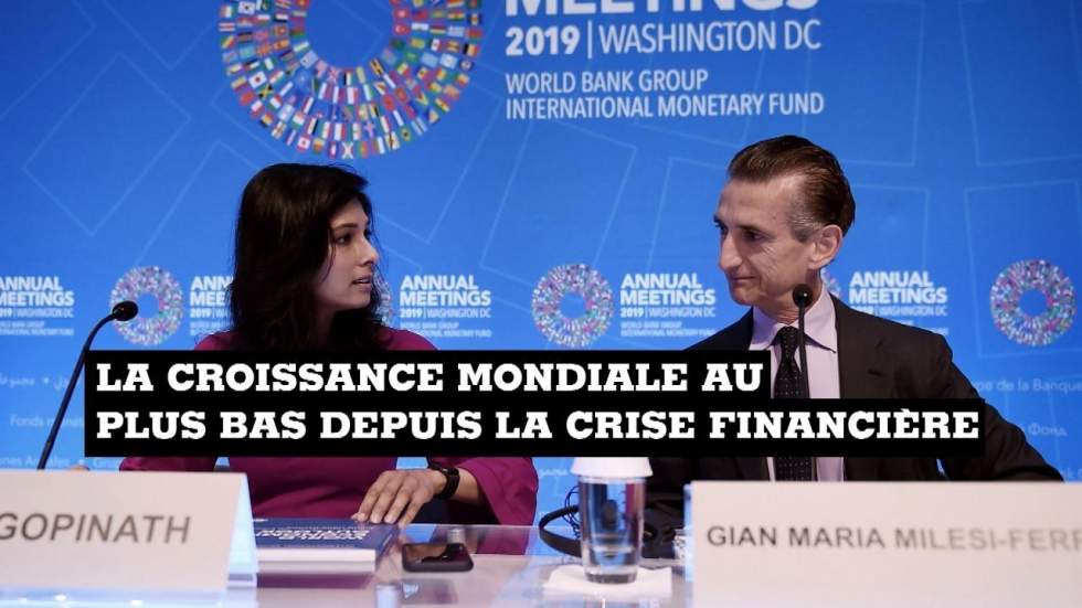 La croissance mondiale au plus bas depuis la crise financière